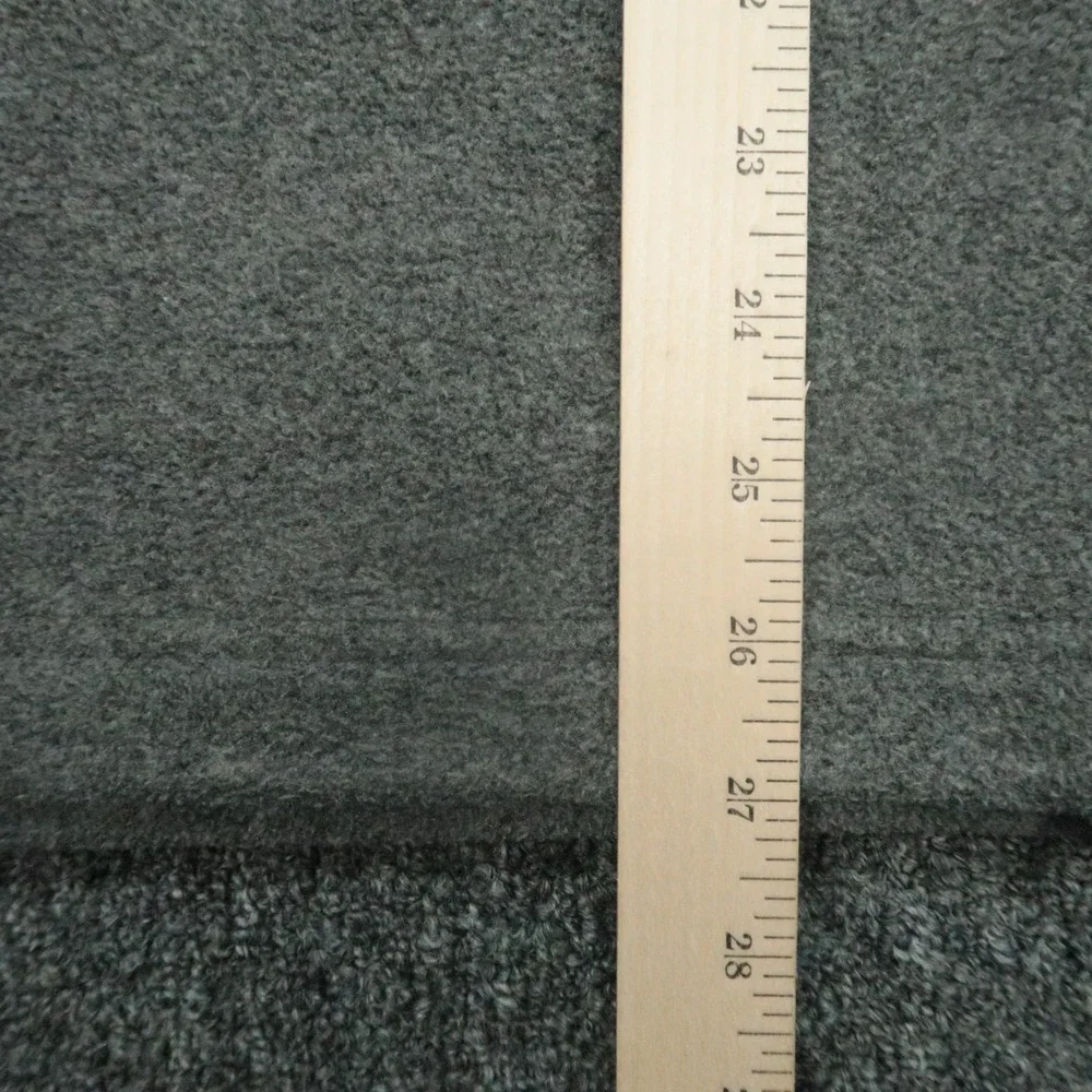 LL Bean Vest Men Extra Large Gray Mountain‎ Classic Fleece Full Zip Pockets XL